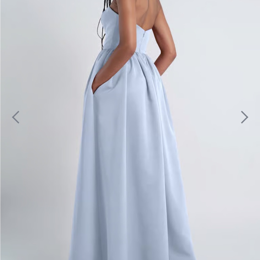 Jenny Yoo Laney Gown in Whisper Blue